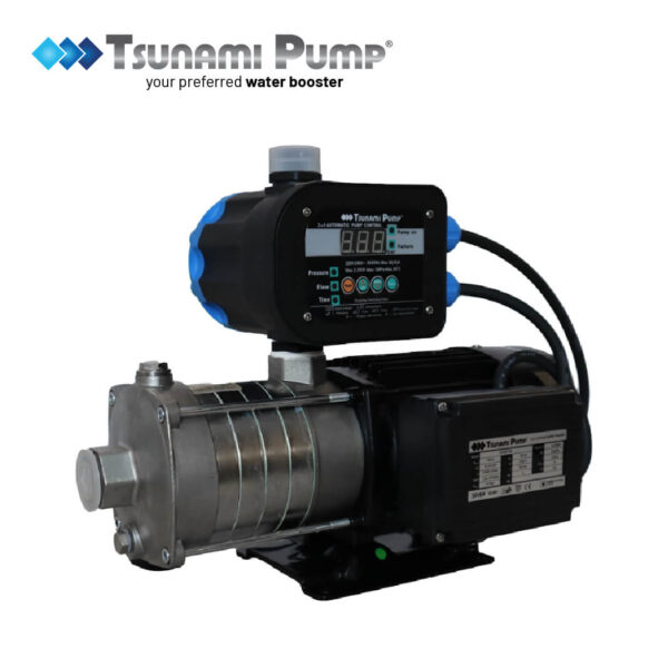 Tsunami CMS-2-50-iPC high-performance water pump for commercial and industrial applications with enhanced pressure control